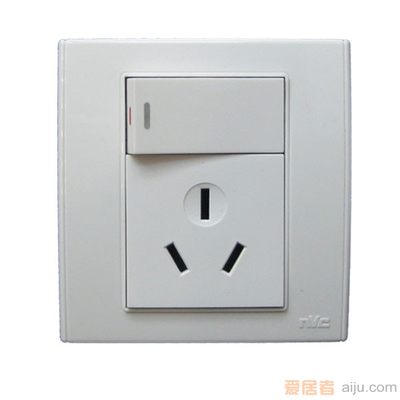 雷士16A三孔插座(帶開(kāi)關(guān))K1B167產(chǎn)品價(jià)格_圖片_報(bào)價(jià)_新浪家居網(wǎng)