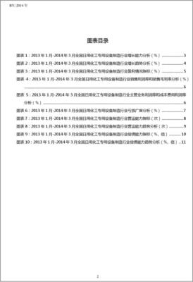 2013-2014年3月全國日用化工專用設(shè)備制造行業(yè)經(jīng)營狀況月報